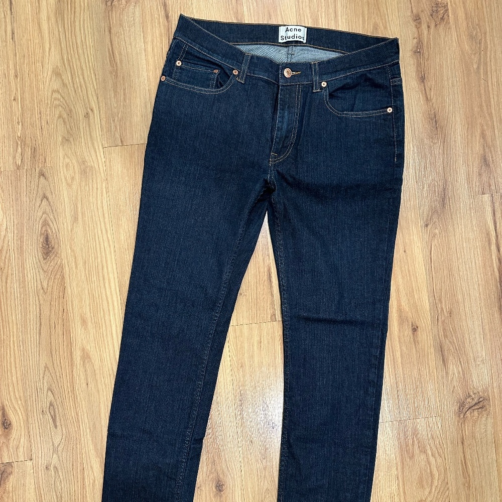 Acne Studios Ace UPS Black 5-Pocket Pants